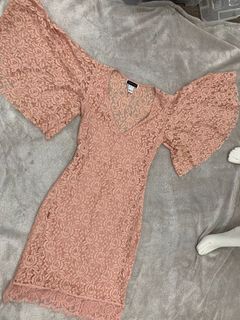 Peach colour dress size XS
