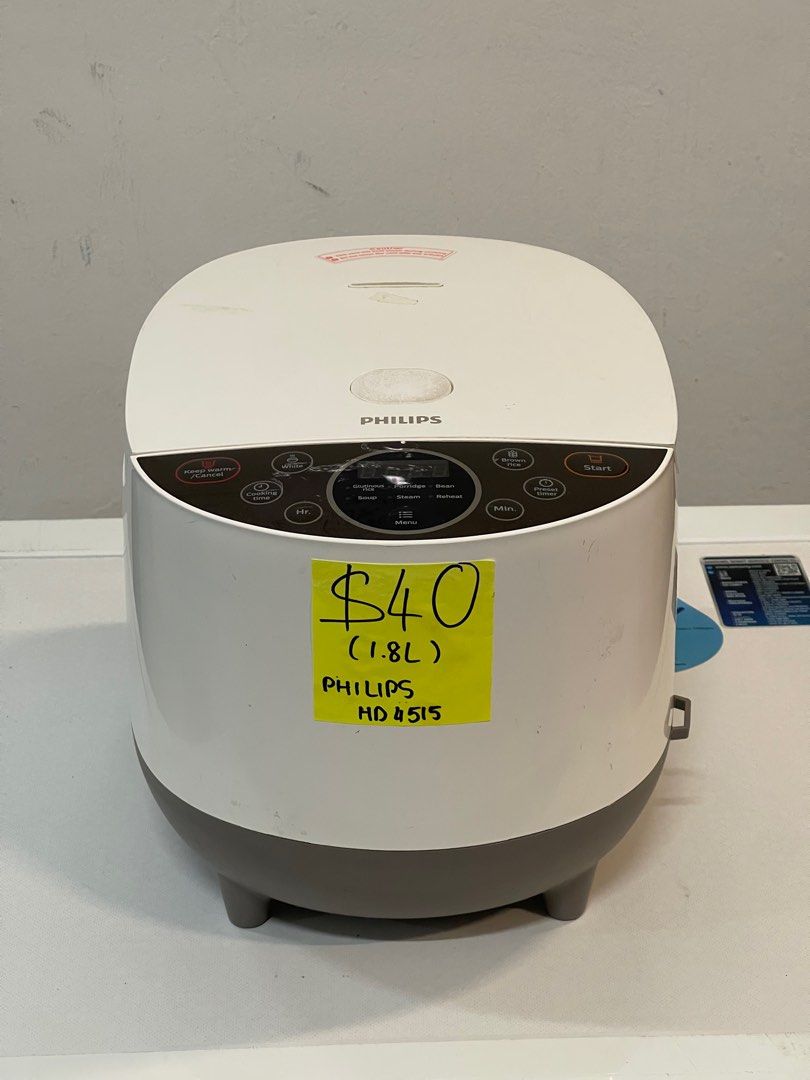 PHILIPS HD4515/63 RICE COOKER (1.8L) Condition 7/10 40 ( Kim 88118368