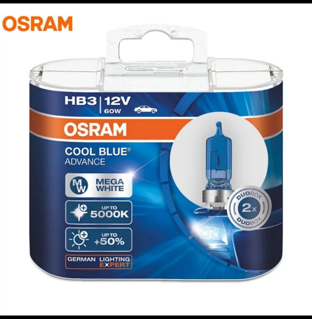 OSRAM H7 Halogen Headlight Car Light 5300K Original Genuine