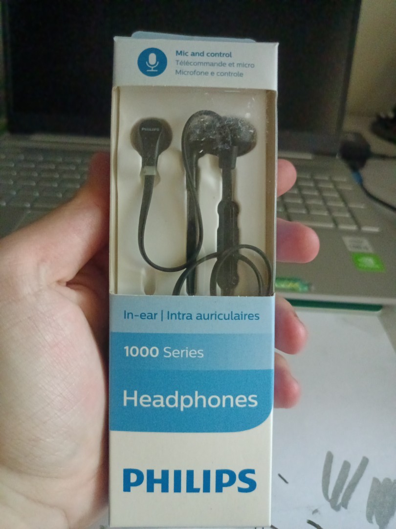 philips stereo earphones