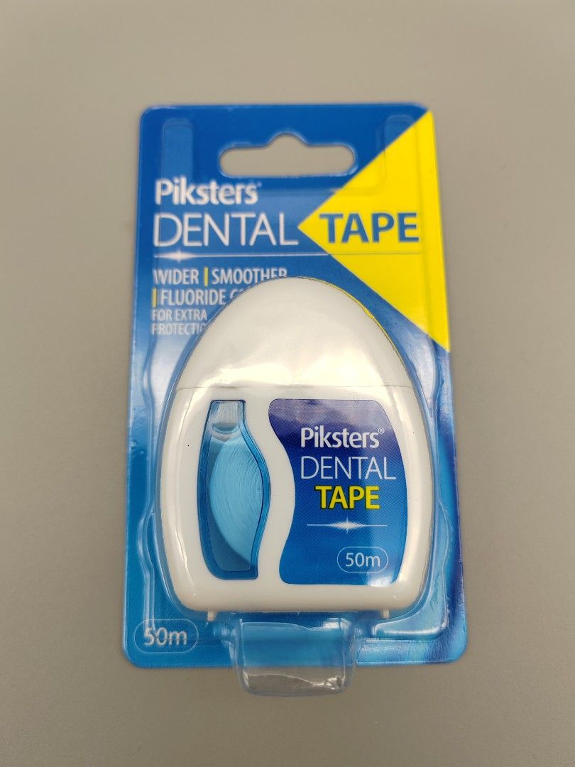 Pikster Dental Tape Floss (50m) RM10 each (NPRM 12.50), Beauty