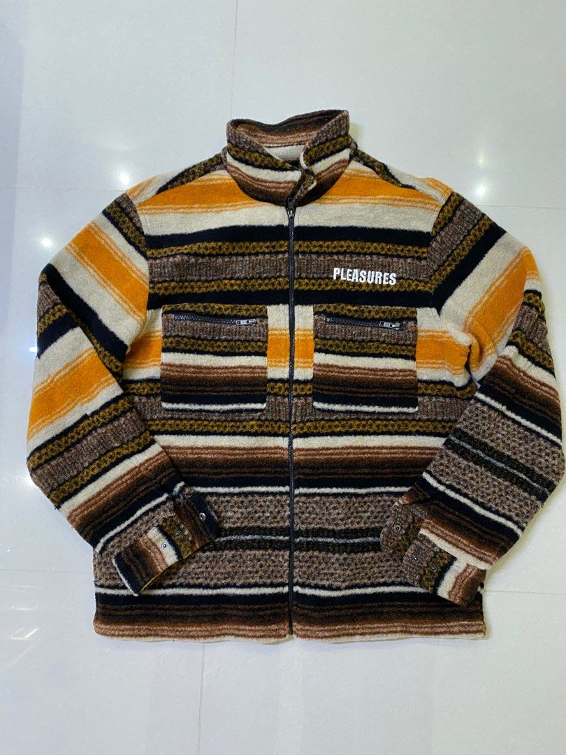 Pleasures explorer outlet zip jacket