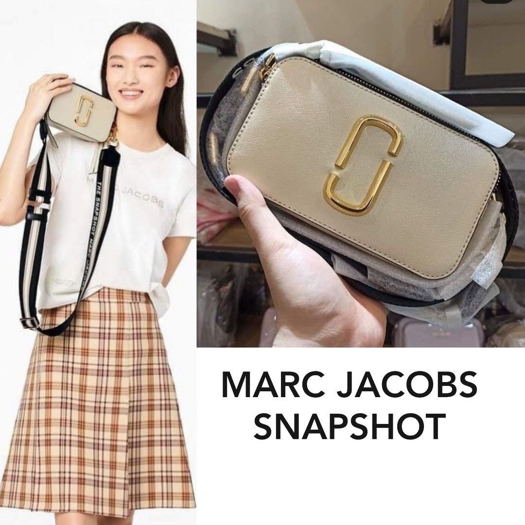 Authentic Marc Jacobs Snapshot Bag with Dust Bag and Authenticity Card,  Women's Fashion, Bags & Wallets, Cross-body Bags on Carousell