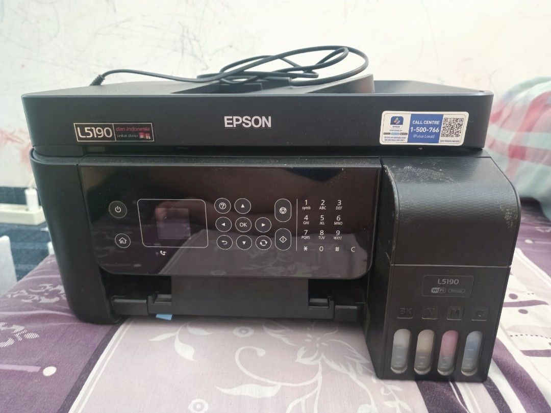 Printer Epson L5190 Eco Tank Wifi All In One With Adf Elektronik 5605