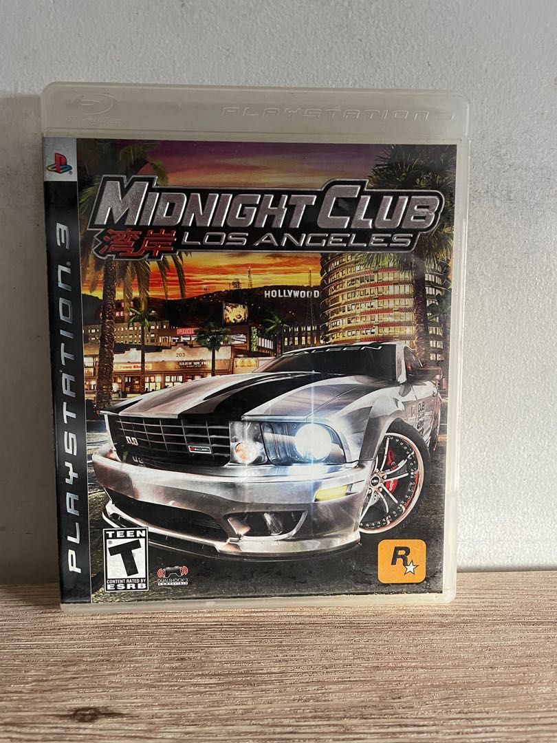 PS3- MIDNIGHT CLUB LOS ANGELES, Video Gaming, Video Game Consoles,  PlayStation on Carousell