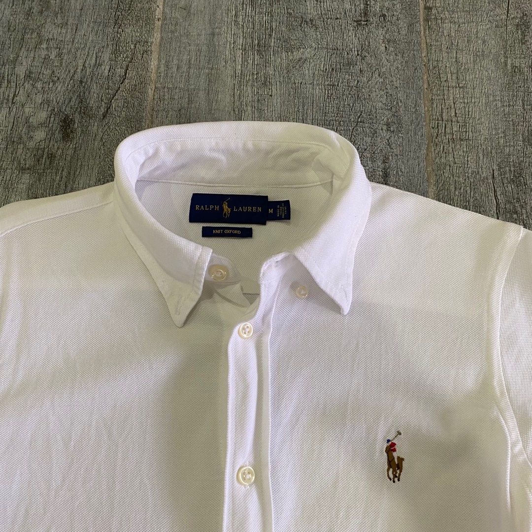 Ralph Lauren basic logo White multicolored logo long sleeves, Men's  Fashion, Tops & Sets, Tshirts & Polo Shirts on Carousell