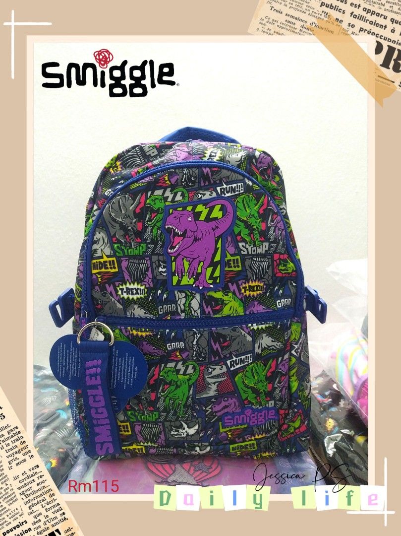 Smiggle beg new arrivals sekolah
