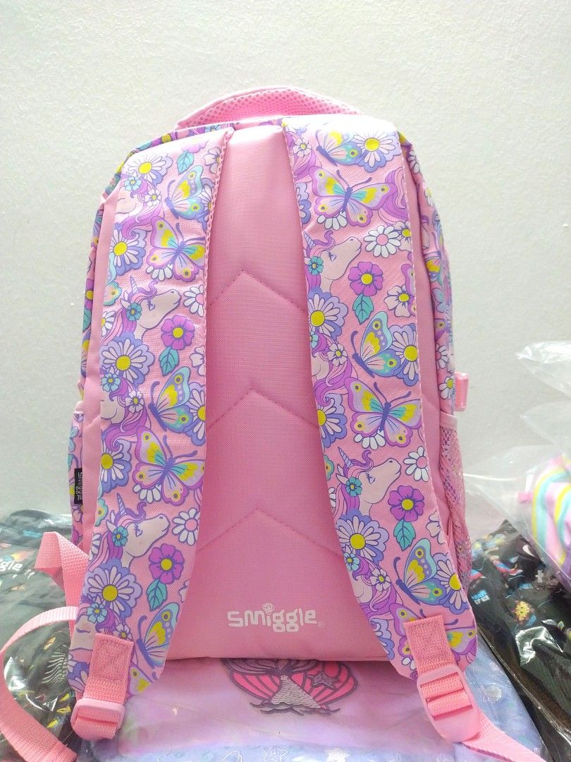 Smiggle pink unicorn sale backpack