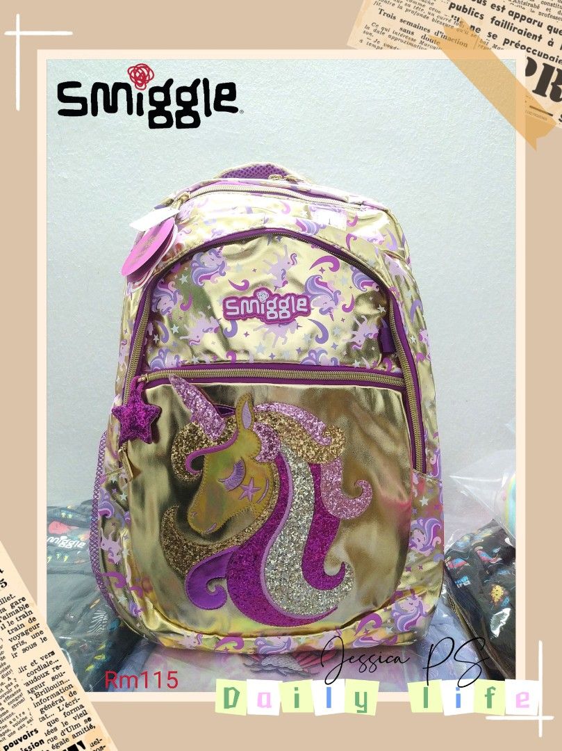 Smiggle beg sekolah store