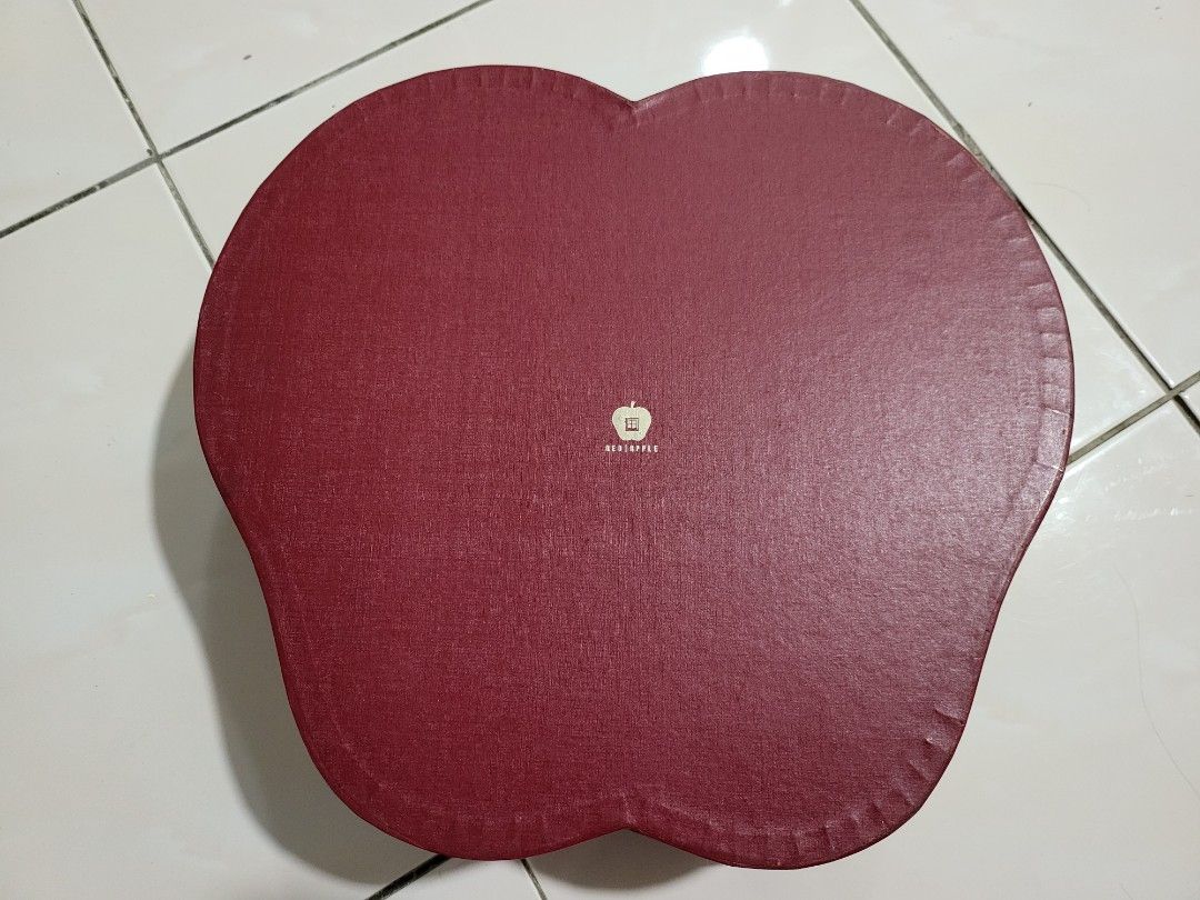 Red Apple Display box, Furniture & Home Living, Home Decor, Other Home ...