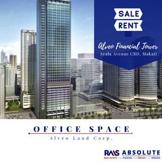 RENT/SALE: Office Space in Alveo Financial Tower, Ayala Ave CBD, Makati