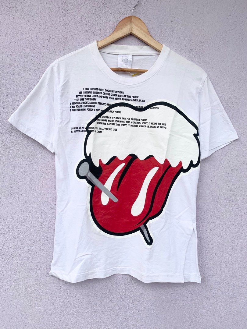 Rolling Stones Tshirt Men s Fashion Tops Sets Tshirts Polo