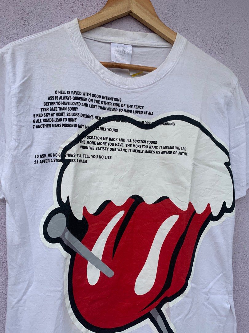 T shirt rolling outlet stones roma