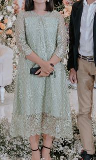 Sage Green Party Dress