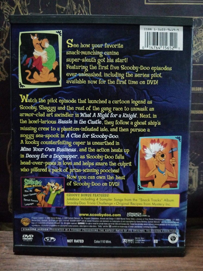 Scooby-Doo Original Mysteries DVD (Category: CDs & DVDs) located in San Pablo. Submitted by fredambion (Listing ID 1207665040, Image 2). Description: *What You See Is What You Get *Scooby-Doos Original Mysteries DVD *For Only 150 *Untested / Authentic *Check Pictures *Payment via Gcash or Palawan Express *Shipping via JRS Express Door to Door or LBC Cop Branch Pick Up *Meet up San Pablo City Laguna.