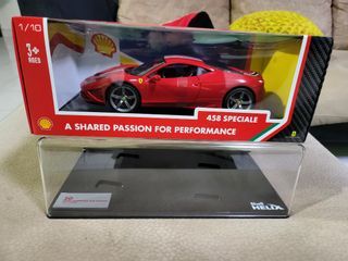 Shell ferrari 458 speciale 1/10 brand new with display case together 
Brand New