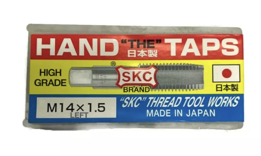 SKC 3 pc. Hand Tap Set M14x1.5 LEFT Made in Japan, Furniture & Home