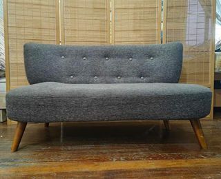 Sofa Couch
✅Japan surplus
✅L47 H726 W24 inches 
✅Fabric cover
✅Bulky foam
✅On hand, ready to deliver