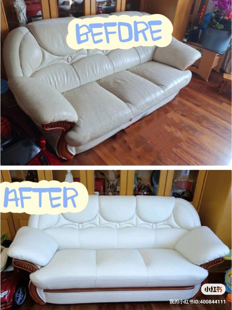 sofa refurbishment, Furniture & Home Living, Furniture, Sofas on Carousell