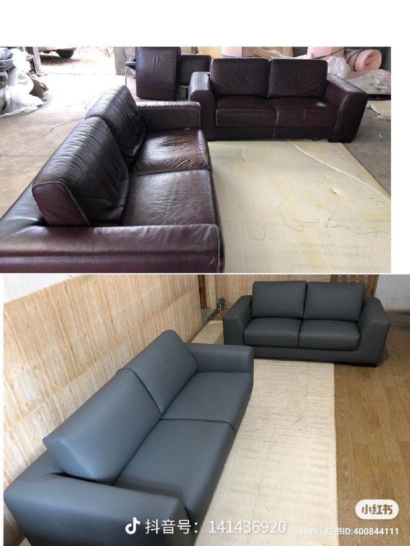 sofa refurbishment, Furniture & Home Living, Furniture, Sofas on Carousell
