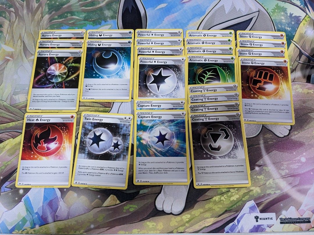 Special energy pokemon tcg ptcg aurora heat hiding twin powerful