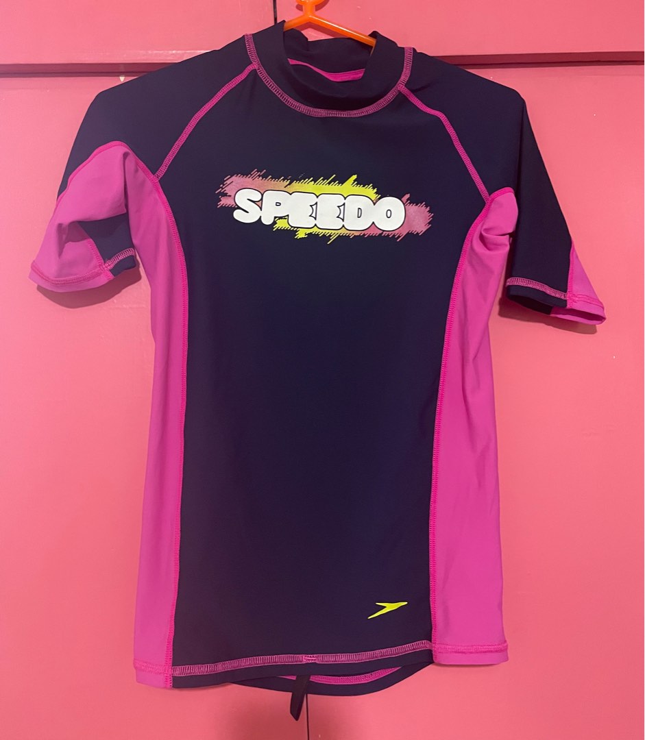 Speedo Rash Guard for Kids, Women's Fashion, Swimwear, Rash guard on
