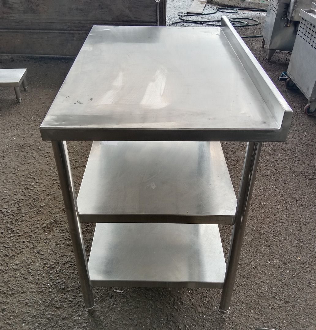 Stainless 3 tier work table, Furniture & Home Living, Kitchenware ...