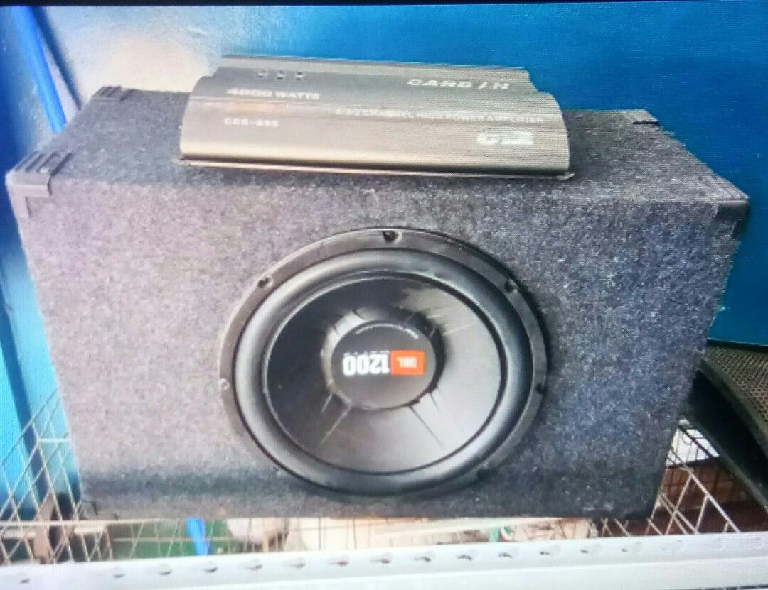 Subwoofer with amplifier Original, Audio, Soundbars, Speakers