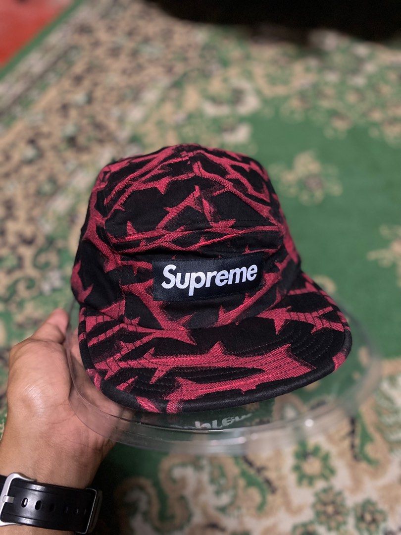 Supreme Thorn Camp Cap Men s Fashion Watches Accessories Cap