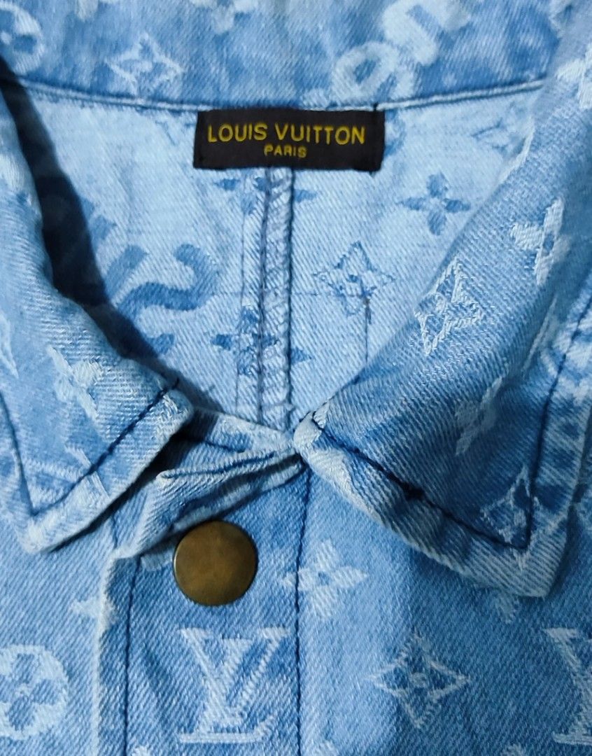 Louis Vuitton x Supreme Jorts, Luxury, Apparel on Carousell