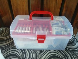 Tackle box for first aid or medtech students