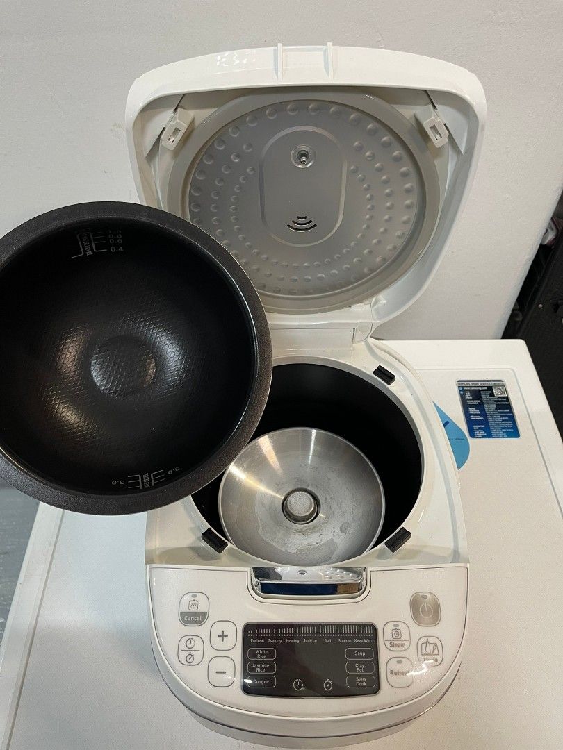 Tefal Delirice Compact Rice Cooker Fuzzy Logic w/Spherical 1L RK7501