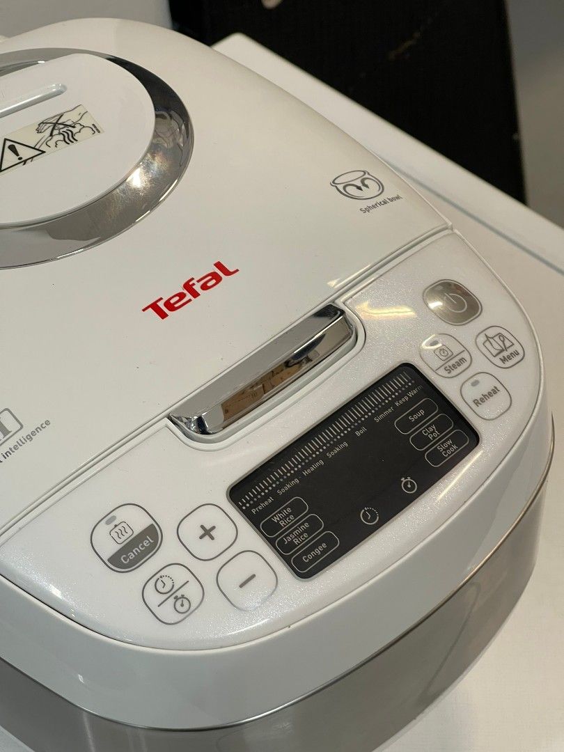 Tefal Delirice Compact Rice Cooker Fuzzy Logic w/Spherical 1L RK7501