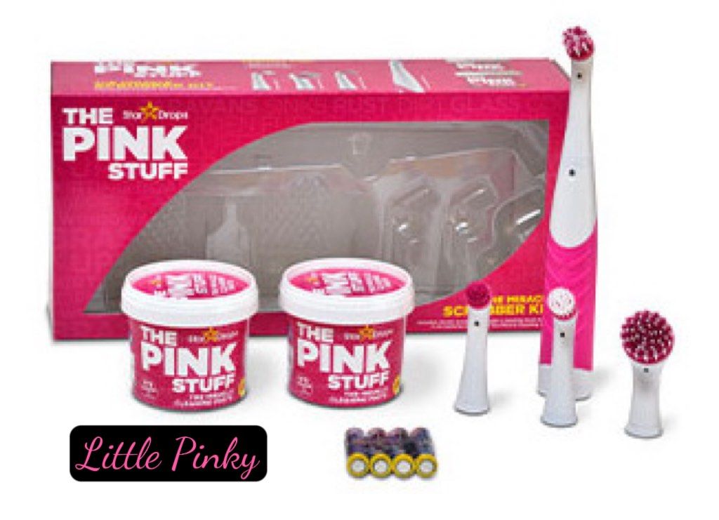 PINK STUFF THE MIRACLE SCRUBBER KIT, Furniture & Home Living