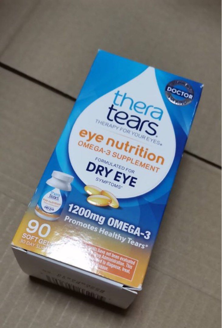 Thera Tears Eye Nutrition Omega 3 Supplments Health Nutrition