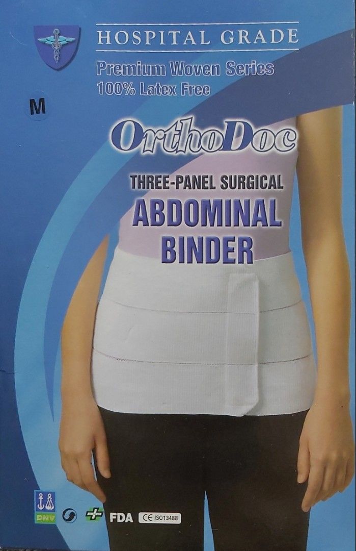 Three Panel Surgical Abdominal Binder Babies And Kids Maternity Care On