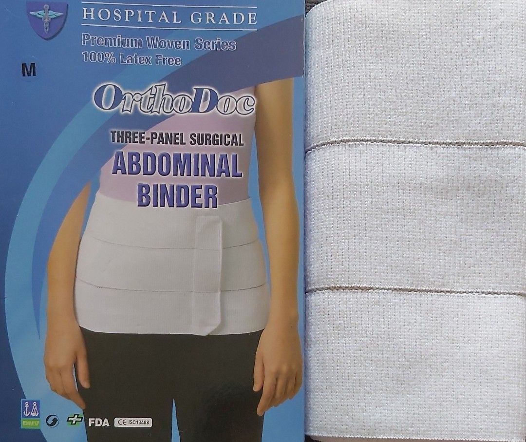 P' Feather Abdominal Binder Hospital Grade - Medium