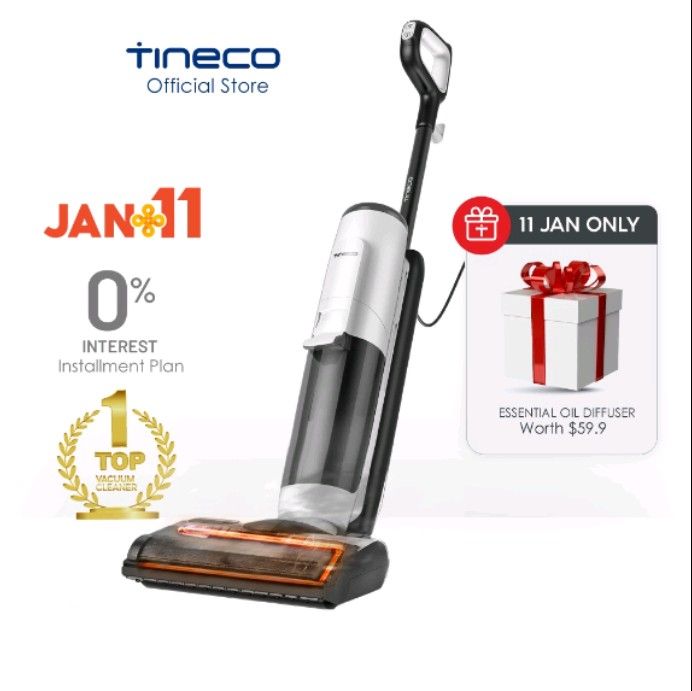 Tineco FLOOR ONE S5 STEAM Smart Intelligent Floor Washer Wet Dry Vacuum