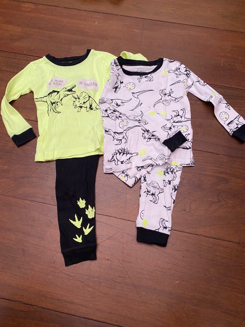 Carter's glow in shop the dark pajamas