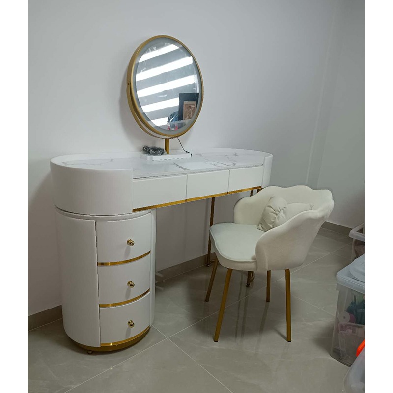 Toilet Table *Table bread side fence* Dressing Table 120cm, Furniture
