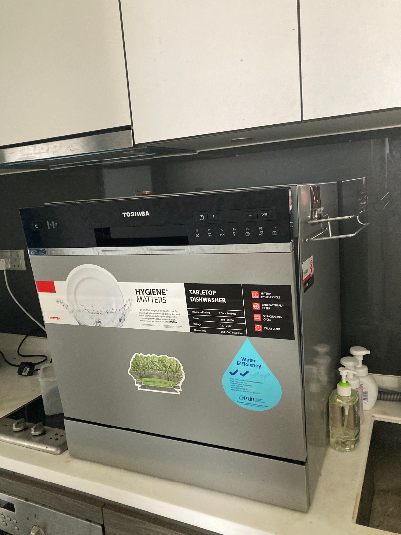 Toshiba table top top dishwasher