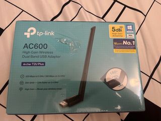 Adaptador USB Wifi TP-LINK Archer T2U PLUS / AC600 / 1 Antena