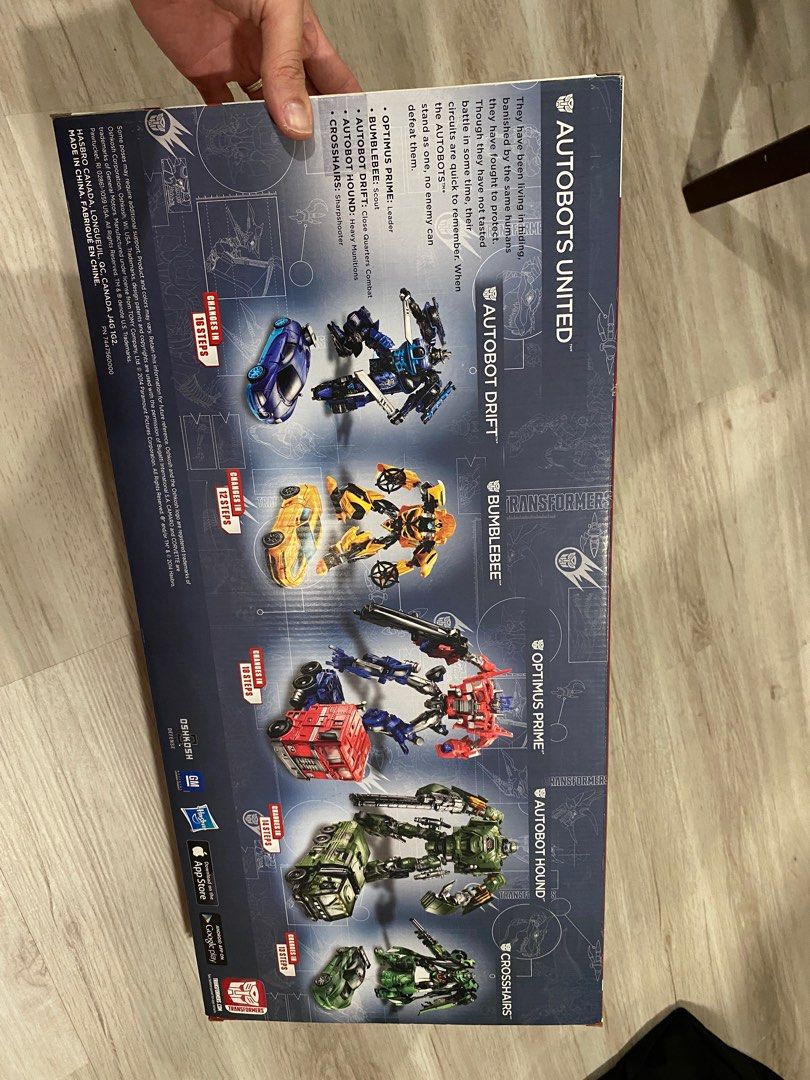 Transformers AOE Autobots United 5 pack Platinum Edition Optimus Prime
