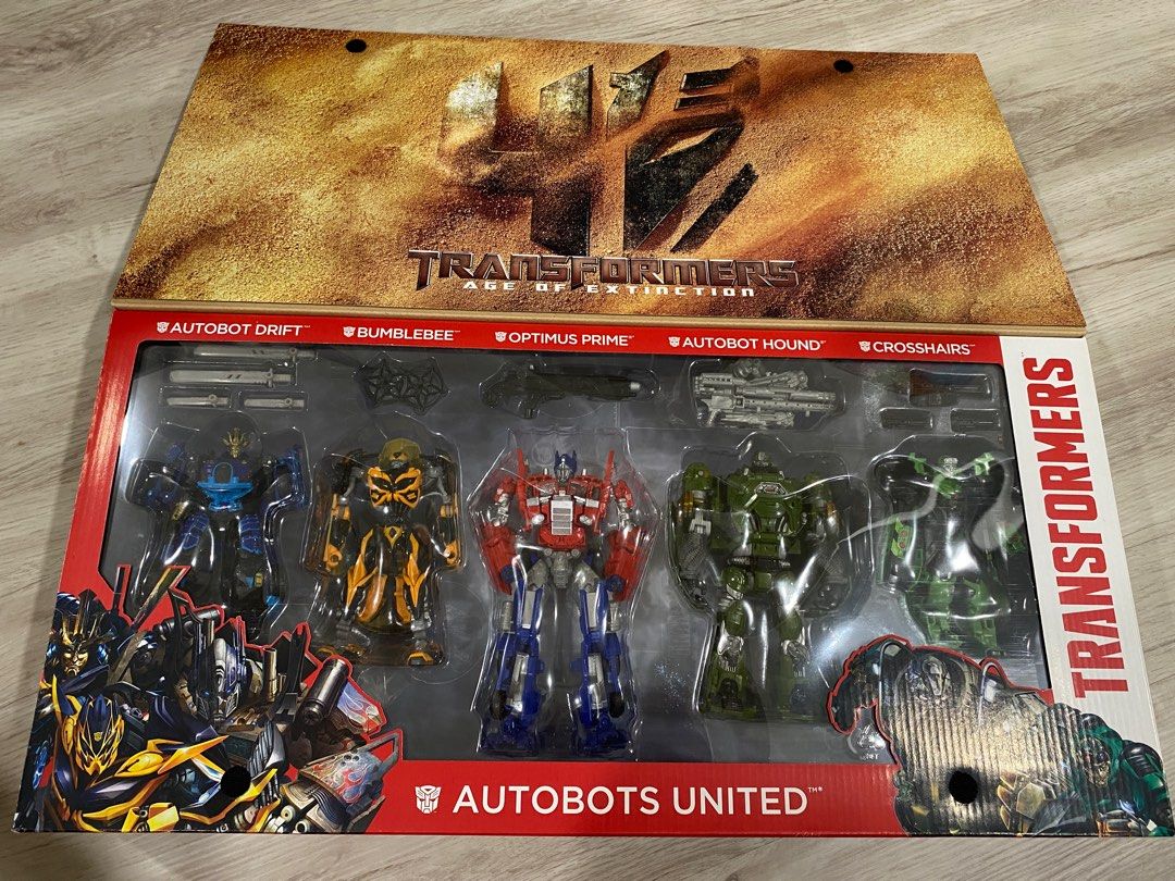 Transformers AOE Autobots United 5 pack Platinum Edition Optimus Prime