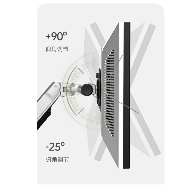 Triple Arm Monitor Desk Mount Stand For Computer Monitors [17