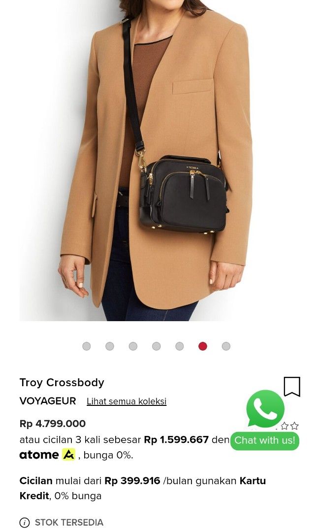 Tumi discount troy crossbody