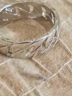 Unisex Stainless Steel ring size 12