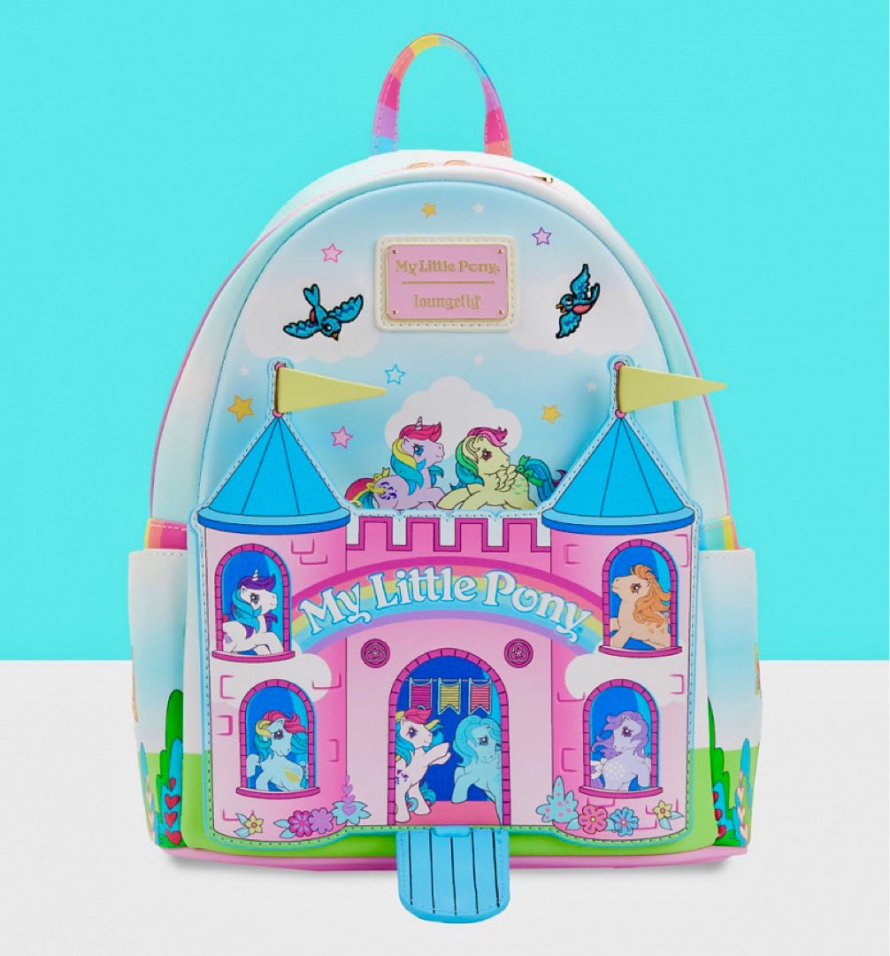 USA Loungefly Hasbro My Little Pony Castle Mini Backpack, Women's