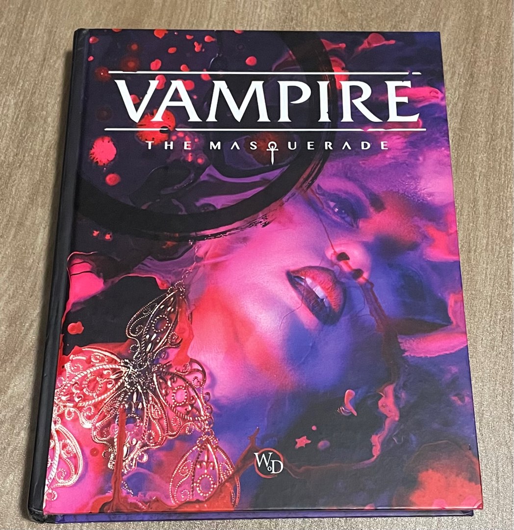 Vampire the Masquerade core rulebook, Hobbies & Toys, Toys & Games on