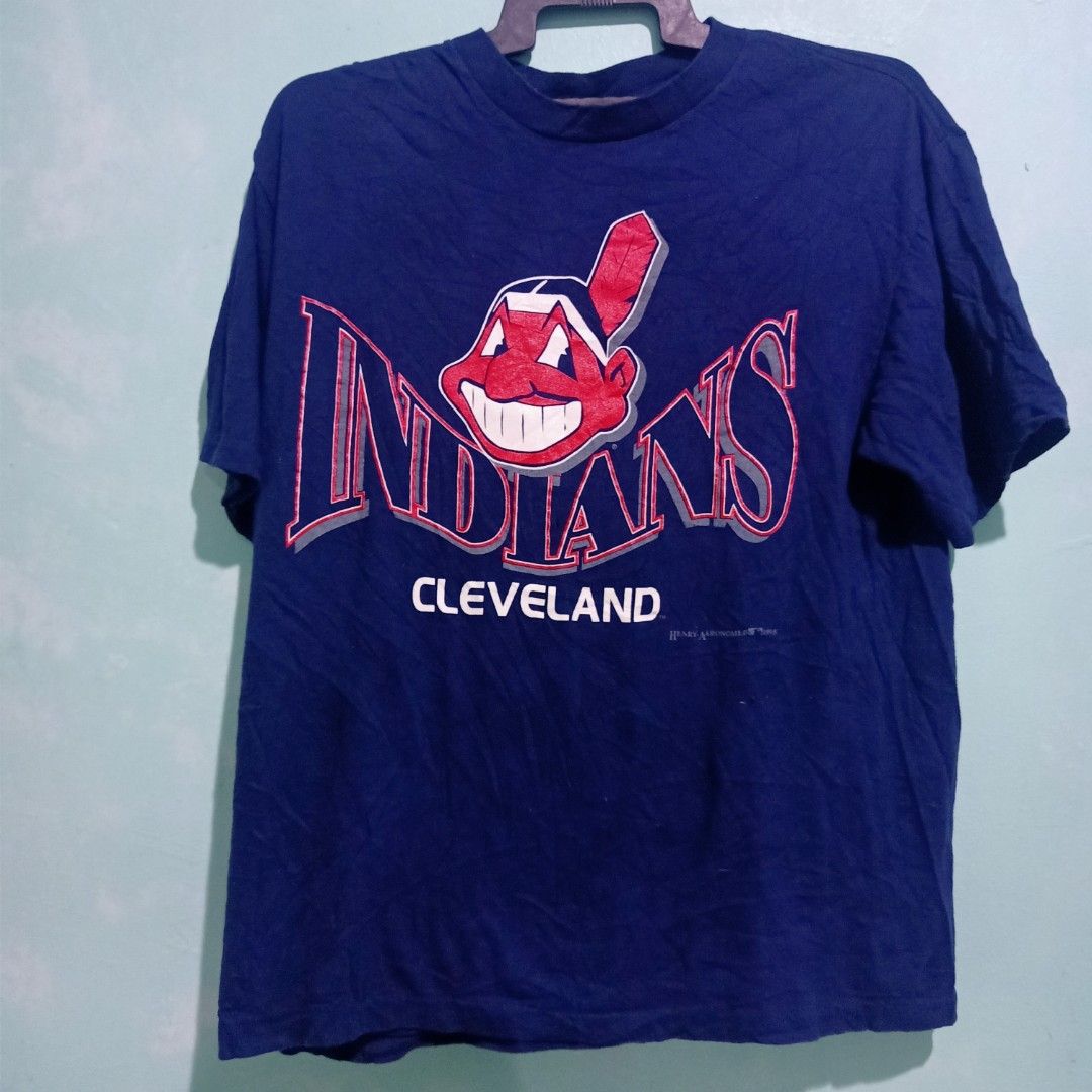 Vintage Cleveland Indians shirt, Men's Fashion, Tops & Sets, Tshirts & Polo  Shirts on Carousell